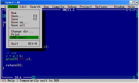 How to Open DOS Shell 的图像结果