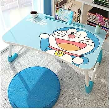 KVAS Foldable Wooden Mini Laptop Table for Bed, Study Table with Drawer ...