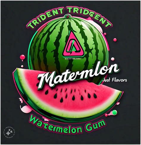 Trident Watermelon Gum - Just Flavors