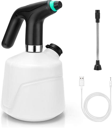 Amazon.com : Yawindeo Electric Garden Spray Bottle 0.26 Gallon 1L,Rechargeable Battery Powered ...