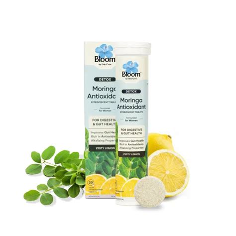 Buy Moringa Effervescent Tablets (20 Tablets) | Gut Detox | Bloom