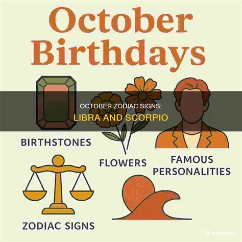 October Zodiac Signs: Libra And Scorpio | ShunSpirit