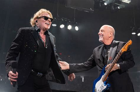 Axl Rose singing a Paul McCartney hit, with Billy Joel on piano, at Billy’s final Madison Square ...