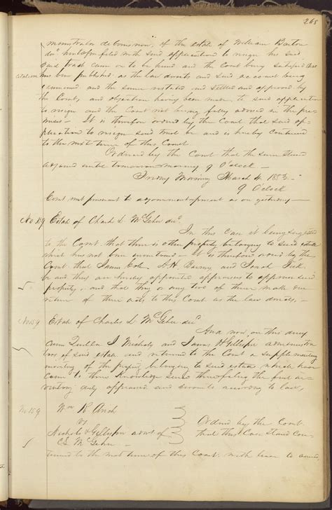Travis County Probate Records: Probate Minutes A - Page 268 - The ...