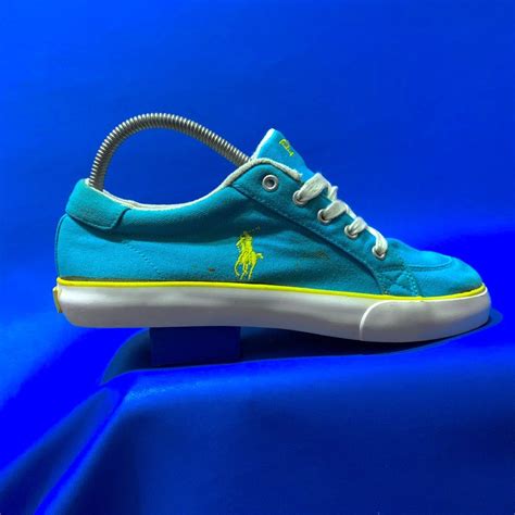 Polo Ralph Lauren Shoes, Fesyen Pria, Sepatu , Sneakers di Carousell