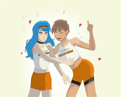 Femboy X Tomboy Couple by FreeFelix8 on DeviantArt
