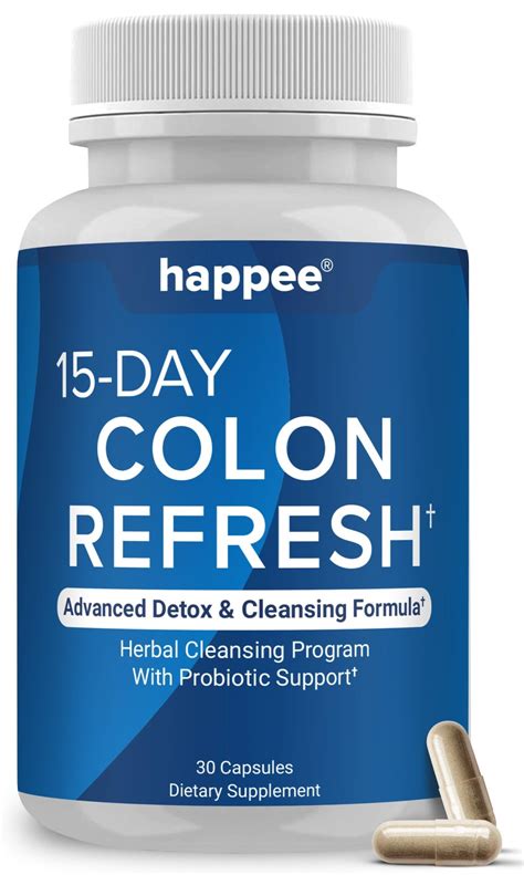 Amazon.com: Colon Cleanse Pills – 15-Day Herbal Formula with Probiotics ...