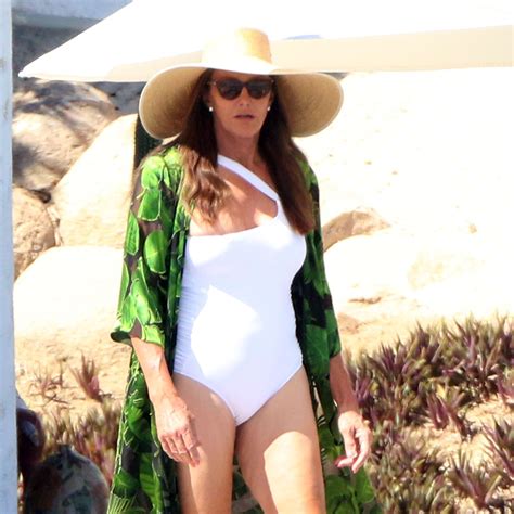 Caitlyn Jenner's Bathing Suit on Her Birthday Vacation Is White Hot