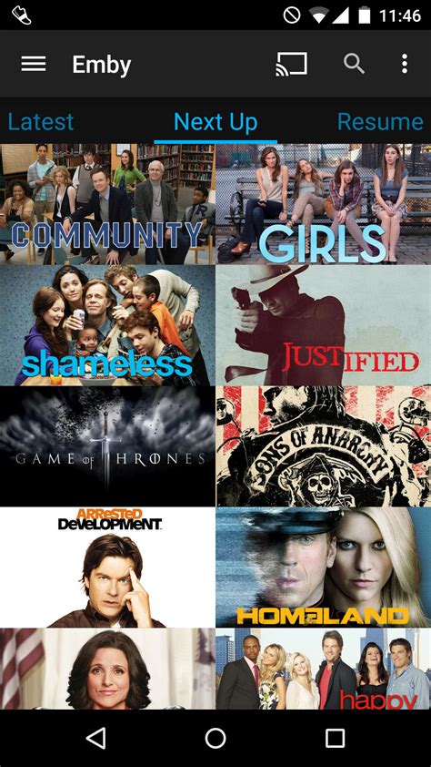 Emby Android 的图像结果