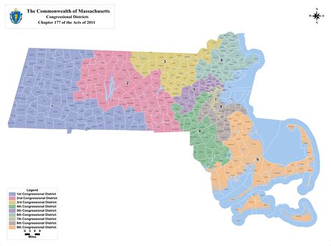 Here's the new Massachusetts congressional map passed by lawmakers