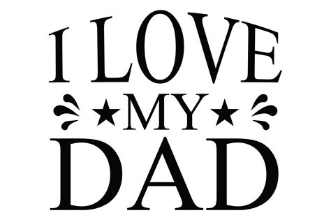I Love My Dad Graphic by Vector Lab · Creative Fabrica