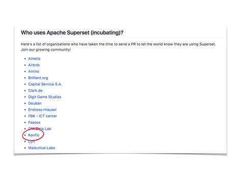 Open Source DataViz with Apache Superset | PDF