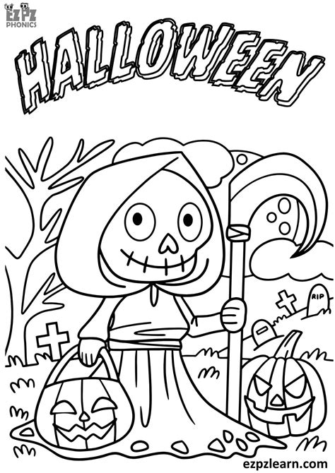 Happy Halloween Coloring