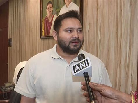 "People should avoid making such statements": RJD's Tejashwi Yadav on ...