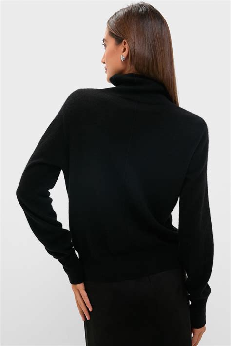 Black Cashmere Turtleneck Sweater | Tuckernuck