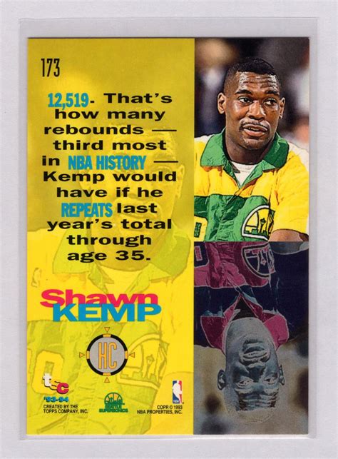 Shawn Kemp #173 Prices | 1993 Stadium Club | Basketball Cards