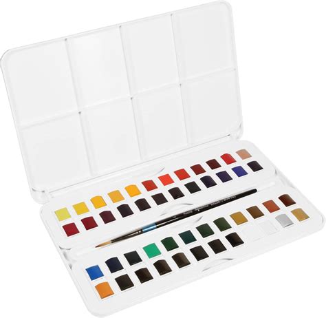 Daler Rowney Daler-Rowney Aquafine 48-pc Watercolor Studio Set - India ...