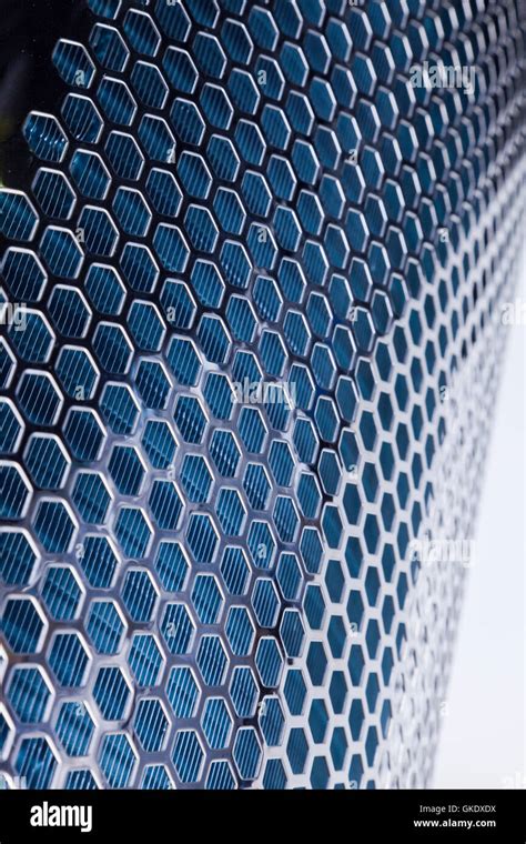 Image result for Blue Metal Mesh Cladding