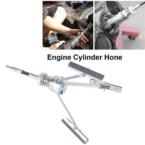 Car Engine Brake Cylinder Bore Hone Tool Inner Diameter Grinder Steel ...