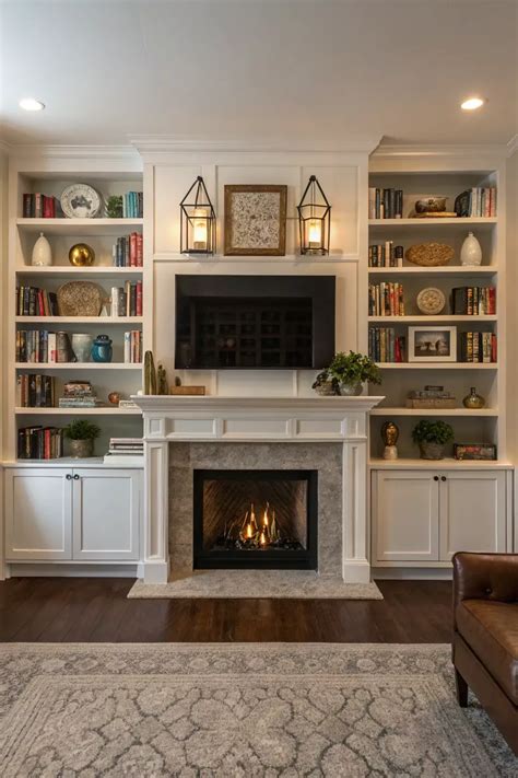 19+ Stylish Built-Ins Around Fireplace Ideas in 2025 | Built in around ...
