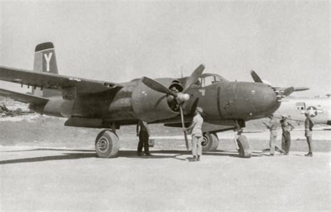 Asisbiz Douglas A 26 Invader 5AF 3BG8BS armed with eight gun 50 CALs in ...