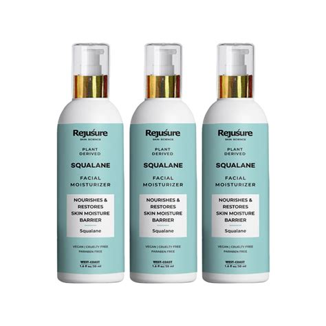 Buy Pack of 3: Squalane + Vitamin E Face Moisturizer – Rejusure