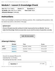 Module 3 Knowledge Check 的图像结果