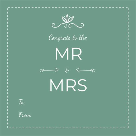 Free Wedding Label Templates, Editable and Printable