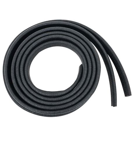 TMI 20-FT-2022 Black Basketweave Grain Vinyl Premium Windlace with ...