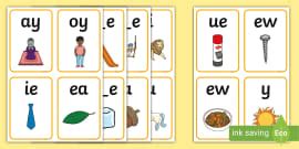 Phase 3 Phoneme Flashcards | Teacher-Made | Twinkl - Twinkl