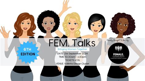 FEM. Talks - Inspiring, Empowering, Connecting Women In Malta, Valletta ...