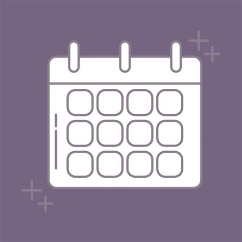 Aesthetic Calendar Icon