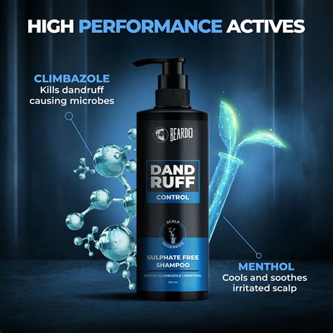 Beardo Dandruff Control Shampoo - 100ml| Anti Dandruff Shampoo – Beardo ...