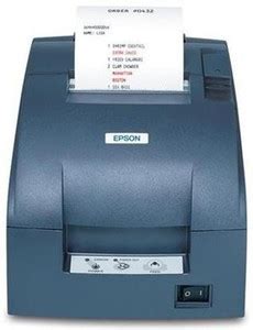 Shiv Eson TM-U220 Impact Dot Matrix POS Receipt/Kitchen Printer Thermal ...
