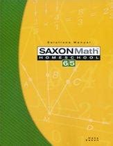 Image result for Saxon Math Lesson 65