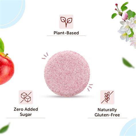 Effervescent Apple Cider Vinegar Tablets for Weight Loss