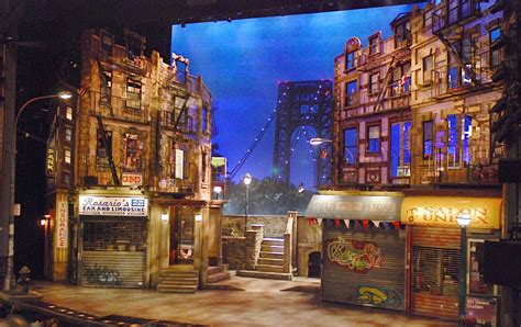 In The Heights (BroadwayWorld.com Board) | Set design theatre, Stage ...