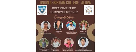 Union Christian College - Department of Computer Science | Union ...