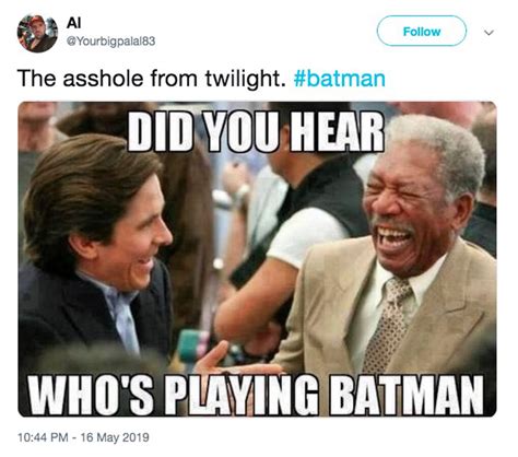 Memes of 'The Batman' star Robert Pattinson that are going viral online ...