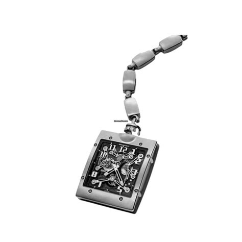 Richard Mille RM 020 Pocket Watch Tourbillon Titanium Skeleton... for ...
