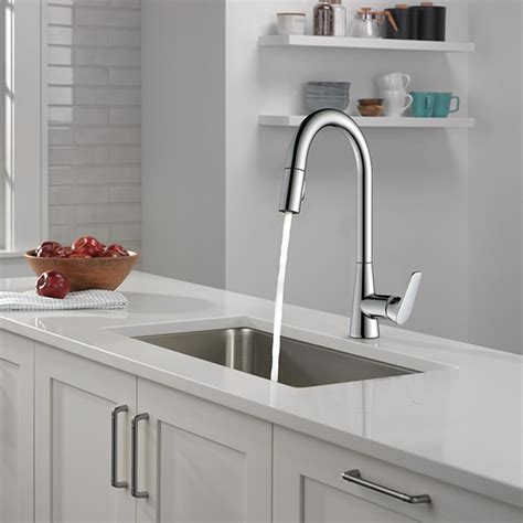 Ixa Jive Pulldown Kitchen Faucet | Delta Pull-out Kitchen Faucets | 91355