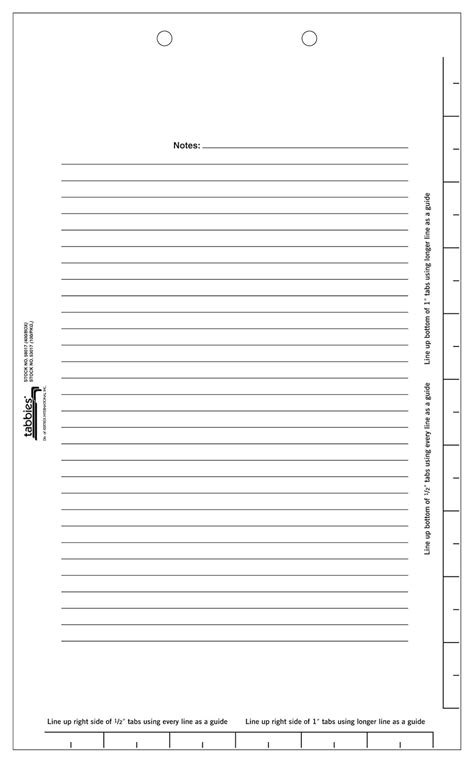 Tabbies Legal Index Divider Sheet, 8-1/2"W x 14"H, White, 100 Sheets ...
