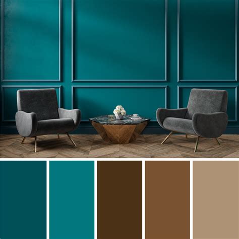 Brown Sofa Teal Color Scheme at Kevin Blankenship blog