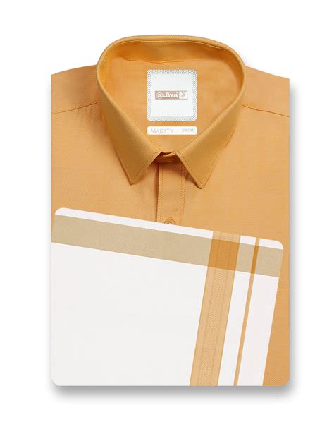 Majesty Color Shirt & Fancy Border Single Dhoti - Indian Yellow – Alaya ...