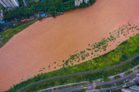 Photos Chine : inondations à Chongqing — Chine Informations