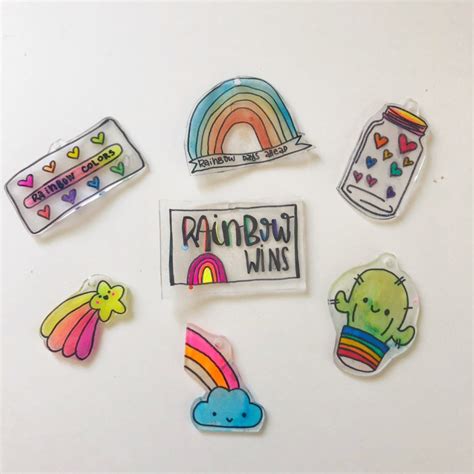 Printable Cute Shrinky Dink Templates - DRCullings Templates