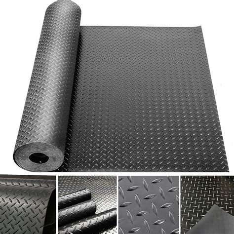 Rubber-Cal "Maxx-Tuff" Rubber Mat - Heavy Duty Rubber Floor Protection ...
