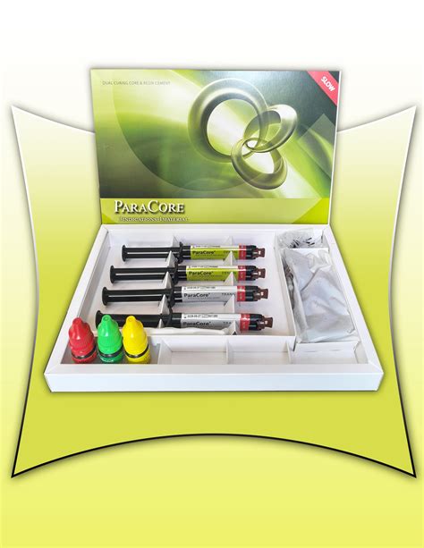 Coltene Paracore Dual-Cured Kit + Coltene Para Post Starter Kit ...