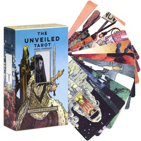 English PDF Guidebook The Unveiled Tarot Cards, 78 Paper Divination Set ...