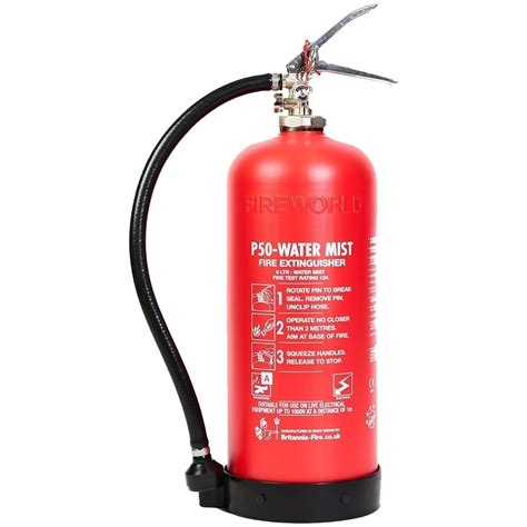 P50 6 litre Water Mist Fire Extinguisher | P50 Service-Free Extinguisher